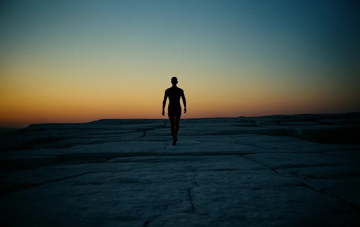 A sense of scale and persistence in a vast landscape